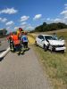 Unfall mit Straßenfahrzeugen, Verkehrshindernis