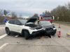 Unfall mit Straßenfahrzeugen, Verkehrshindernis