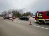 Unfall mit Straßenfahrzeugen, Verkehrshindernis