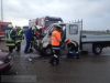 Unfall mit Straßenfahrzeugen, Verkehrshindernis