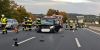 Unfall mit Straßenfahrzeugen, Verkehrshindernis