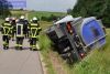 Unfall mit Straßenfahrzeugen, Verkehrshindernis
