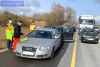 Unfall mit Straßenfahrzeugen, Verkehrshindernis