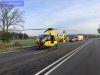 Unfall mit Straßenfahrzeugen, Verkehrshindernis