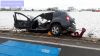 Unfall mit Straßenfahrzeugen, Verkehrshindernis