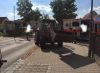 Unfall mit Straßenfahrzeugen, Verkehrshindernis
