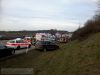 Unfall mit Straßenfahrzeugen, Verkehrshindernis