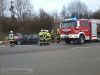 Unfall mit Straßenfahrzeugen, Verkehrshindernis