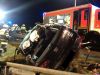 Unfall mit Straßenfahrzeugen, Verkehrshindernis