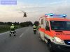 Unfall mit Straßenfahrzeugen, Verkehrshindernis