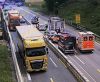 Unfall mit Straßenfahrzeugen, Verkehrshindernis