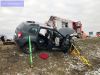 Unfall mit Straßenfahrzeugen, Verkehrshindernis