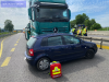 Unfall mit Straßenfahrzeugen, Verkehrshindernis