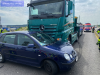Unfall mit Straßenfahrzeugen, Verkehrshindernis