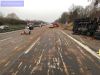 Unfall mit Straßenfahrzeugen, Verkehrshindernis