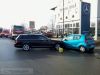 Unfall mit Straßenfahrzeugen, Verkehrshindernis