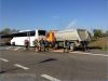Unfall mit Straßenfahrzeugen, Verkehrshindernis