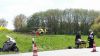 Unfall mit Straßenfahrzeugen, Verkehrshindernis