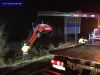 Unfall mit Straßenfahrzeugen, Verkehrshindernis
