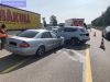 Unfall mit Straßenfahrzeugen, Verkehrshindernis